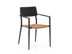 Bellagio Cino/Sora ø 90 cm Gartenmöbel-Set 3-teilig stapelbar