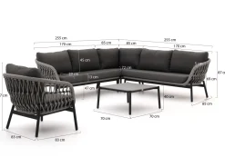 Bellagio Cupello Ecklounge-Set 5-teilig