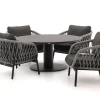 Bellagio Cupello/La Fonte ø 150 cm Low Dining Gartenmöbel-Set 5-teilig