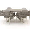 Bellagio Cupello/ROUGH-Y ø 180 cm Gartenmöbel-Set 7-teilig