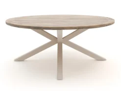 Bellagio Cupello/ROUGH-Y ø 180 cm Gartenmöbel-Set 7-teilig