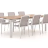 Bellagio Dranera/Fidenza 220 cm Gartenmöbel-Set 7-teilig stapelbar