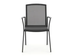 Bellagio Dranera/Fidenza 160 cm Gartenmöbel-Set 5-teilig stapelbar