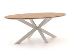 Bellagio Dranera/Fidenza oval 220 cm Gartenmöbel-Set 7-teilig stapelbar