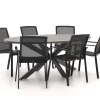 Bellagio Dranera/Fidenza oval 220 cm Gartenmöbel-Set 7-teilig stapelbar
