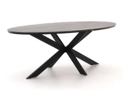 Bellagio Dranera/Fidenza oval 220 cm Gartenmöbel-Set 7-teilig stapelbar