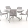 Bellagio Dranera/Lodola ø 150 cm Gartenmöbel-Set 6-teilig stapelbar
