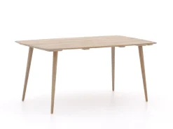 Bellagio Dranera/ROUGH-K 160 cm Gartenmöbel-Set 5-teilig stapelbar