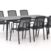 Bellagio Dranera/Sora 220 cm Gartenmöbel-Set 7-teilig stapelbar