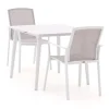 Bellagio Dranera/Sora 90 cm Gartenmöbel-Set 3-teilig stapelbar