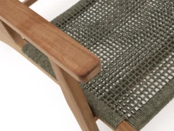Bellagio Elcito Gartensessel mit Hocker