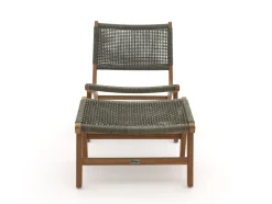 Bellagio Elcito Gartensessel mit Hocker