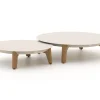 Bellagio Esenta Loungetisch ø 86 (h:21 cm)/ø 68 (h:19 cm)