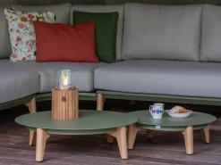 Bellagio Esenta Loungetisch ø86 (h:21 cm)/ø 68 (h:19 cm)