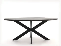 Bellagio Fermo/Fidenza oval 180 cm Gartenmöbel-Set 5-teilig verstellbar