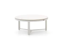 Bellagio Ficarolo Lounge Gartentisch-Set ø 85 cm (h:35 cm)/ø 65 cm (h:30 cm)