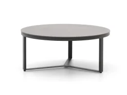 Bellagio Ficarolo Lounge Gartentisch-Set ø 85 cm (h:35 cm)/ø 65 cm (h:30 cm)