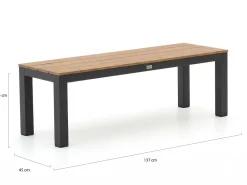 Bellagio Fidenza 160 cm Picknick-Set 3-teilig
