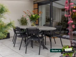 Bellagio Fidenza Gartentisch oval 220x115 cm