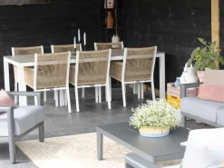 Bellagio Fidenza Gartentisch 220x100x74 cm