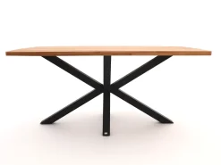 Bellagio Induno Dänisch oval Bartisch 220x110x105 cm