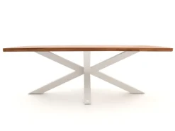 Bellagio Induno Dänisch oval Gartentisch 220x110 cm