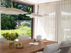Bellagio Induno Dänisch oval Gartentisch 220x110 cm