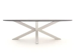 Bellagio Induno Ellips Gartentisch 200x110 cm