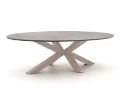 Bellagio Induno Ellips Low Dining Gartentisch 240x120 cm