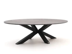 Bellagio Induno Ellips Low Dining Gartentisch 240x120 cm