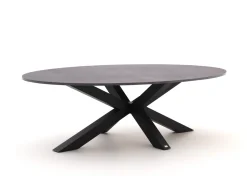 Bellagio Induno Ellips Low Dining Gartentisch 240x120 cm