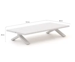 Bellagio La Tomba Loungetisch 80x135 cm