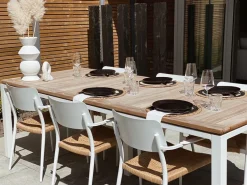 Bellagio Linosa Gartentisch 240x100x75 cm
