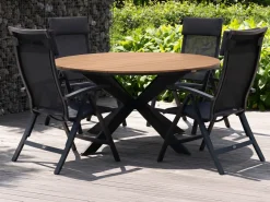 Bellagio Lugo/Fidenza ø149cm dining tuinset 6-delig