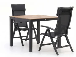 Bellagio Lugo/Fidenza 90cm dining tuinset 3-delig