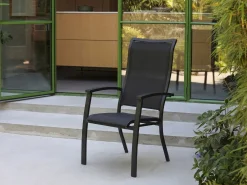Bellagio Lugo/Fidenza ø 149 cm Gartenmöbel-Set 6-teilig stapelbar