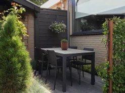 Bellagio Lugo/Fidenza 160 cm Gartenmöbel-Set 5-teilig stapelbar
