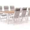 Bellagio Lugo/Fidenza 220 cm Gartenmöbel-Set 7-teilig verstellbar