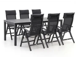 Bellagio Lugo/Menzano 220cm dining tuinset 7-delig