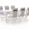 Bellagio Lugo/Menzano 220 cm Gartenmöbel-Set 7-teilig verstellbar