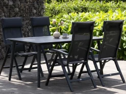 Bellagio Lugo/Sora 160cm dining tuinset 5-delig