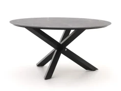 Bellagio Marudo/Lodola ø 150 cm Gartenmöbel-Set 6-teilig Stapelbar