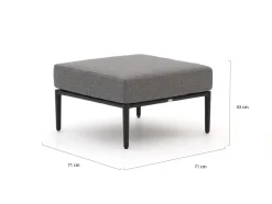 Bellagio Mineo Gartenhocker 71x71 cm