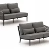 Bellagio Mineo Lounge Element linker Arm + rechter Arm 144 cm