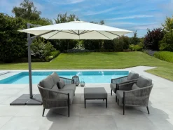 Bellagio Mineo Lounge Element linker Arm + rechter Arm 144 cm