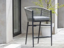 Bellagio Mineo/ROUGH-Y Ellips 240 cm Gartenbar-Set 7-teilig