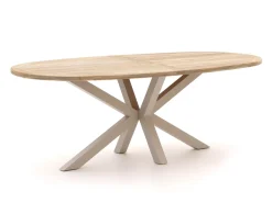 Bellagio Mineo/ROUGH-Y Ellips 240 cm High Dining Gartenmöbel-Set 7-teilig