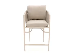 Bellagio Mineo/ROUGH-Y Ellips 240 cm High Dining Gartenmöbel-Set 7-teilig
