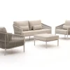 Bellagio Mineo Sessel-Sofa Lounge-Set 4-teilig