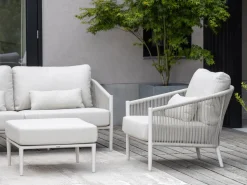 Bellagio Mineo Sessel-Sofa Lounge-Set 4-teilig